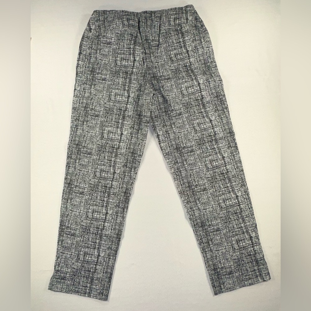 Hope & Harlow • Stretch Capri Women Size Small Pull On Ankle Slit Office Classic - Picture 4 of 12